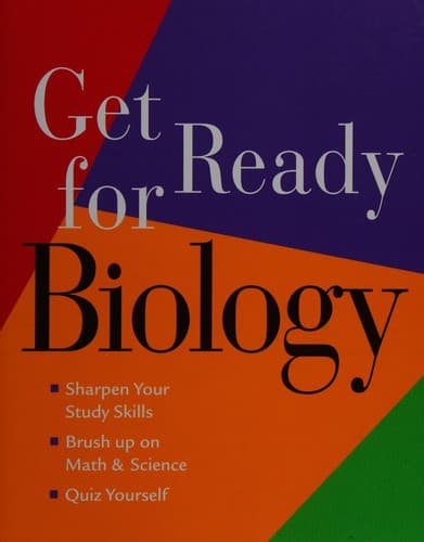 Tapa de Get ready for biology