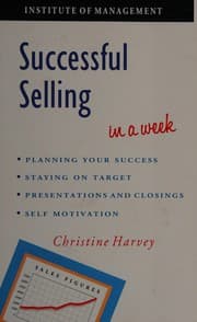 Tapa de Successful selling in a week