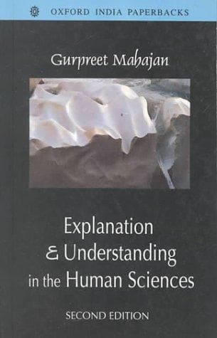 Tapa de Explanation and understanding in the human sciences