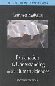 Tapa de Explanation and understanding in the human sciences