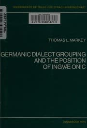 Tapa de Germanic dialect grouping and the position of Ingvæonic
