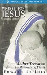 Tapa de We do it for Jesus