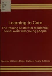 Tapa de Learning to care