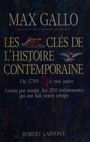 Tapa de Les clés de l'histoire contemporaine