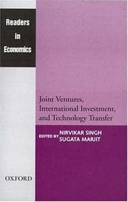 Tapa de Joint ventures, international investment and technology transfer