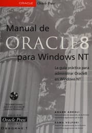 Tapa de Manual de Oracle 8 - Para Windows NT