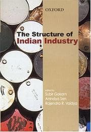 Tapa de The structure of Indian industry