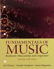 Tapa de Fundamentals of Music : Rudiments, Musicianship, and Composition; CD for fundamentals of Music