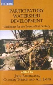 Tapa de Participatory watershed development