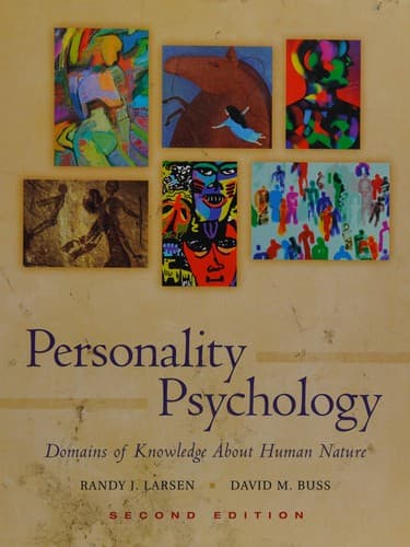 Tapa de Personality psychology