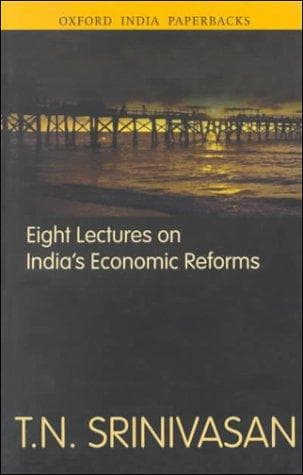 Tapa de Eight lectures on India's economic reforms