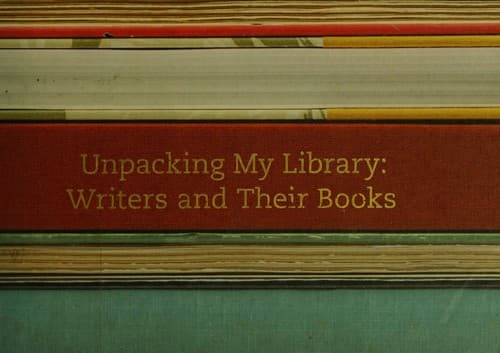 Tapa de Unpacking my library