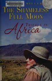 Tapa de The shameless full moon, travels in Africa