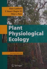 Tapa de Plant physiological ecology