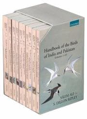 Tapa de Handbook of the Birds of India and Pakistan Set