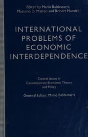 Tapa de International problems of economic interdependence