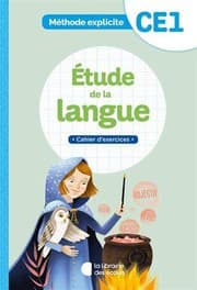 Tapa de Méthode explicite - Etude de la langue CE1  - Cahier d'exercices