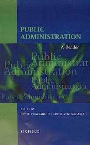 Tapa de Public administration