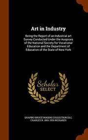 Tapa de Art in Industry