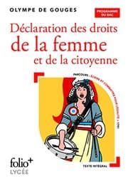 Tapa de Déclaration des droits de la femme et de la citoyenne - Bac 2022