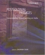 Tapa de Postcolonial passages