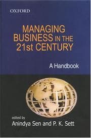 Tapa de Managing business in the twenty-first century