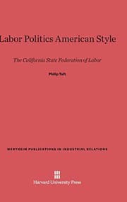Tapa de Labor politics American style