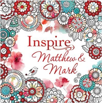 Tapa de NLT Inspire Matthew & Mark Coloring