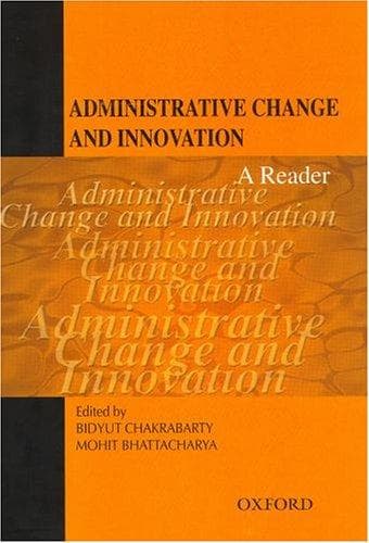 Tapa de Administrative change and innovation