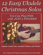 Tapa de 12 Easy Ukulele Christmas Solos