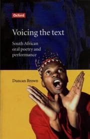 Tapa de Voicing the Text