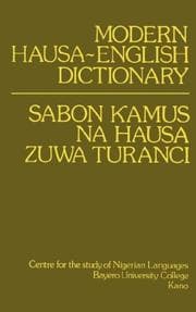 Tapa de Sabon Kamus na Hausa zuwa Turanci
