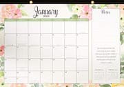 Tapa de 2022 Faith Desk Calendar, 17''x11''