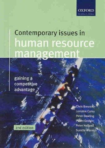 Tapa de Contemporary Issues in Human Resource Management