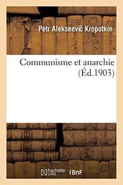 Tapa de Communisme et anarchie