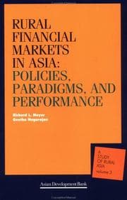 Tapa de Rural Financial Markets in Asia