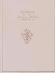 Tapa de Facsimile of Oxford, Bodleian Library, MS Digby 86