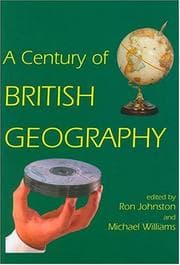 Tapa de A century of British geography