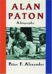 Tapa de Alan Paton