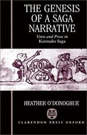Tapa de The genesis of a saga narrative