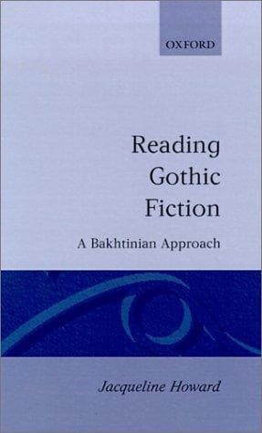 Tapa de Reading Gothic fiction