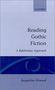 Tapa de Reading Gothic fiction
