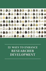 Tapa de 53 Ways to Enhance Researcher Development
