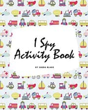 Tapa de I Spy Transportation Activity Book for Kids