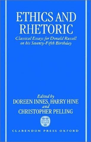 Tapa de Ethics and rhetoric