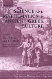 Tapa de Science and mathematics in ancient Greek culture