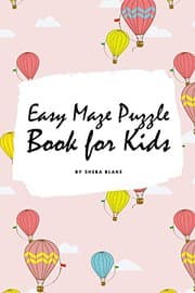 Tapa de Easy Maze Puzzle Book for Kids - Volume 1