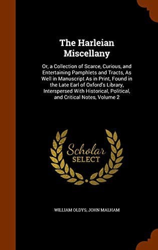 Tapa de The Harleian Miscellany