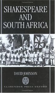 Tapa de Shakespeare and South Africa