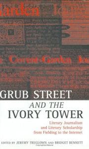 Tapa de Grub Street and the ivory tower